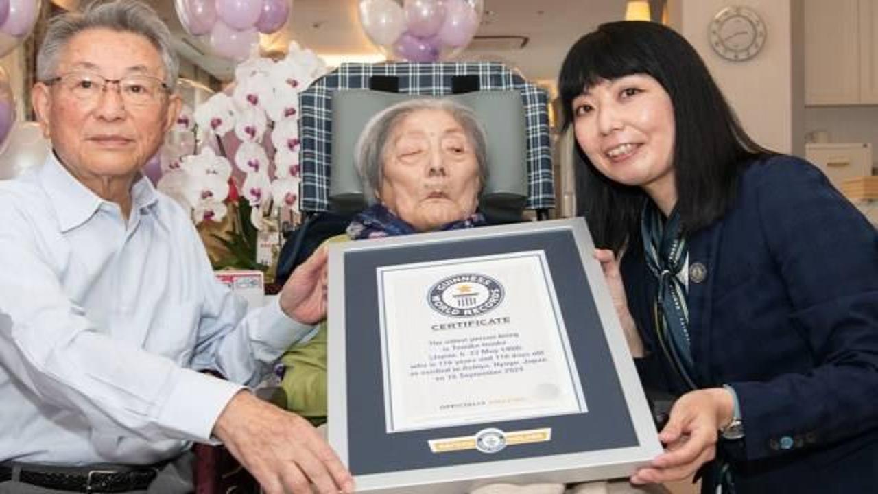 D&uuml;nyanın en yaşlı insanı 116 yaşında &ouml;ld&uuml;