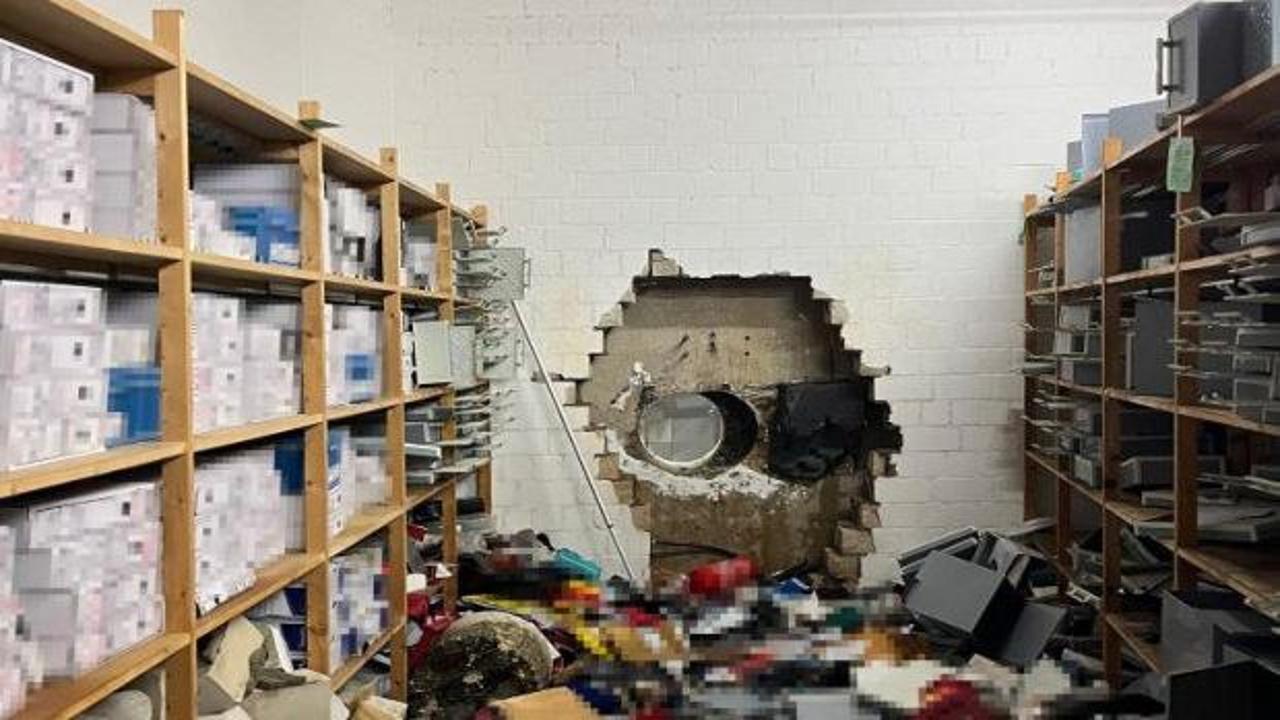 Duvarı delerek banka soydular! Filmleri aratmayan hırsızlık