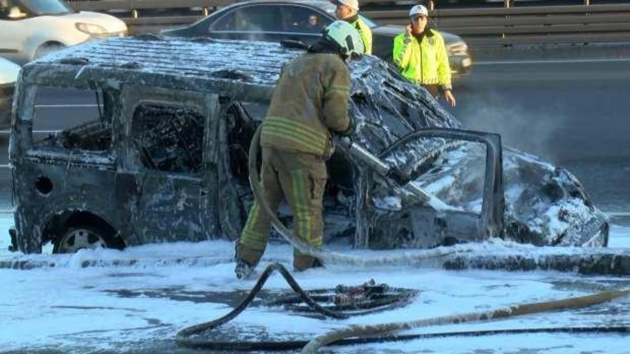 Alev alev yanan ara&ccedil; kullanılamaz hale geldi!