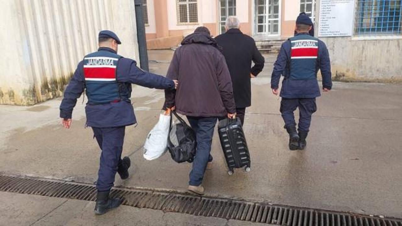 Hapis cezası bulunan baba-oğul, aynı operasyonda yakalandı