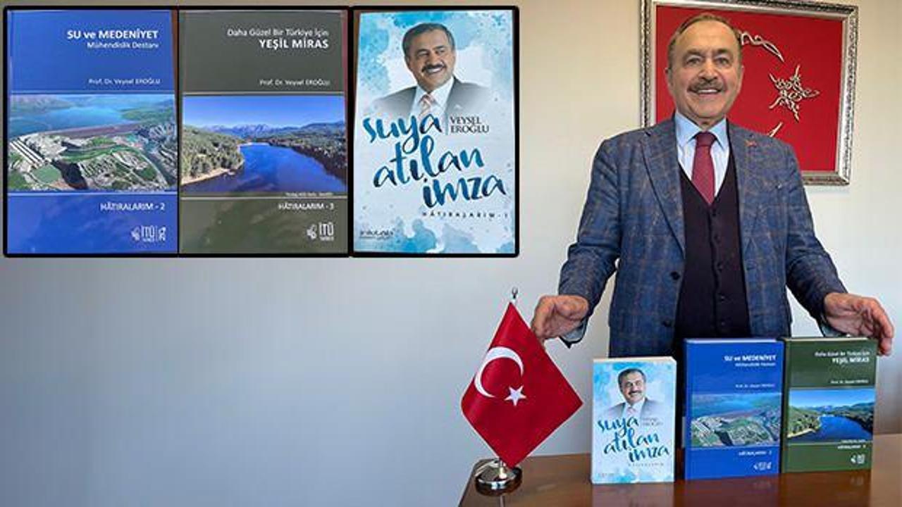 Vesel Eroğlu'nun 3. hatırat kitabı yayımlandı