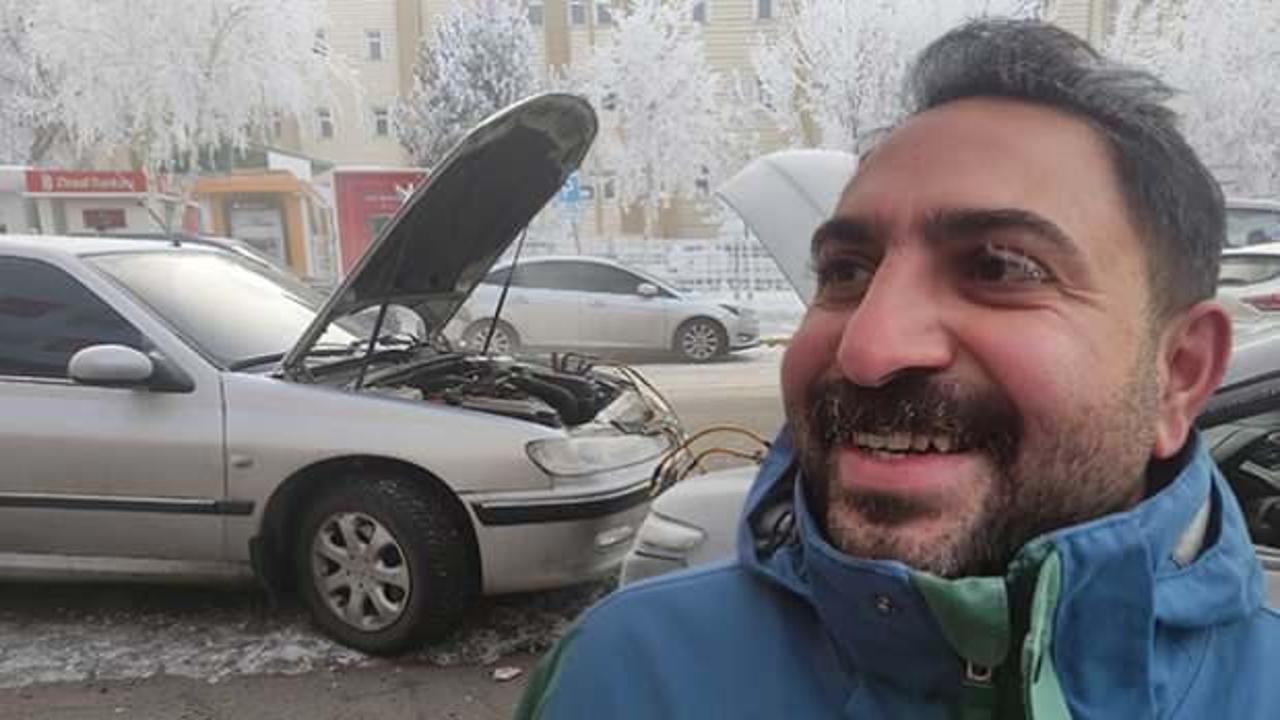 Kaşlar ve kirpikler bile dayanamadı! &Ouml;l&ccedil;&uuml;len soğukluk...