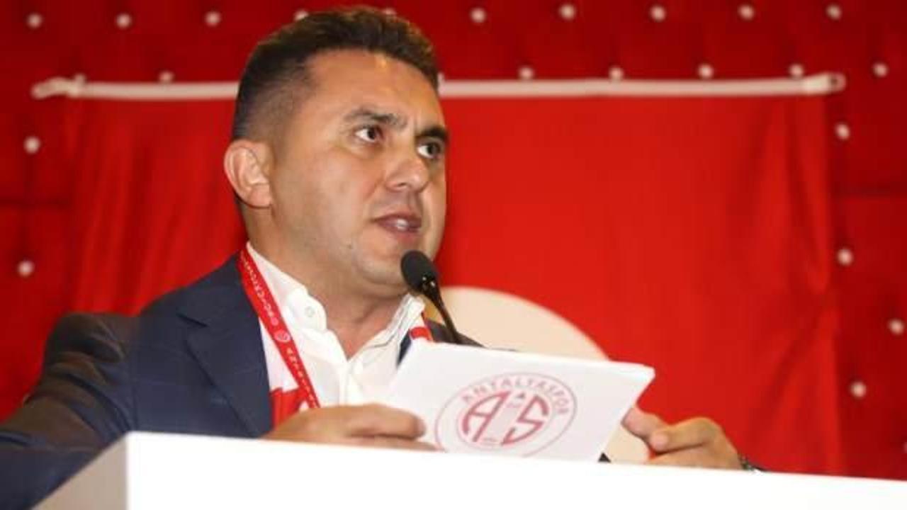 Antalyaspor'un yeni başkanı belli oldu