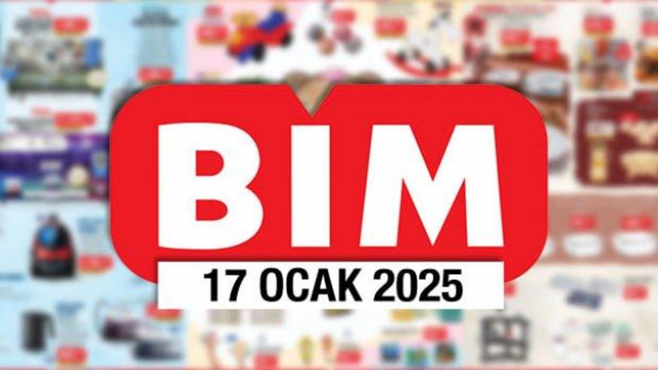 BİM 17 Ocak 2025 Cuma aktüel ürünler kataloğu: Büyük indirim fırsatları!