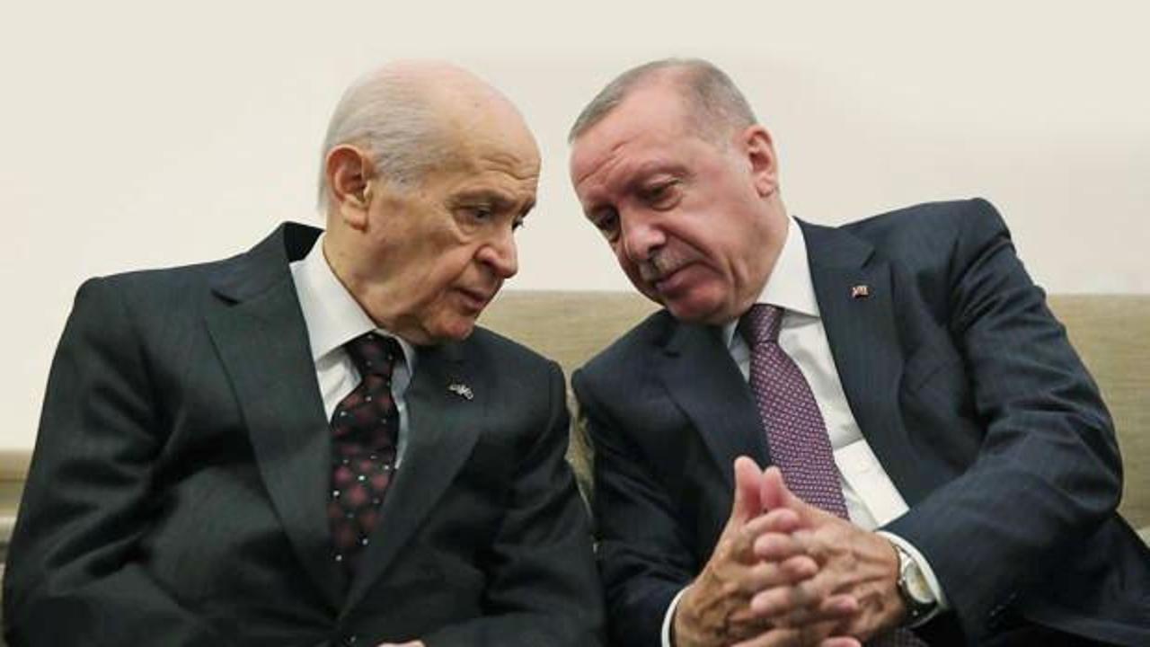 Erdoğan'la Bah&ccedil;eli'den "ter&ouml;rs&uuml;z T&uuml;rkiye" zirvesi