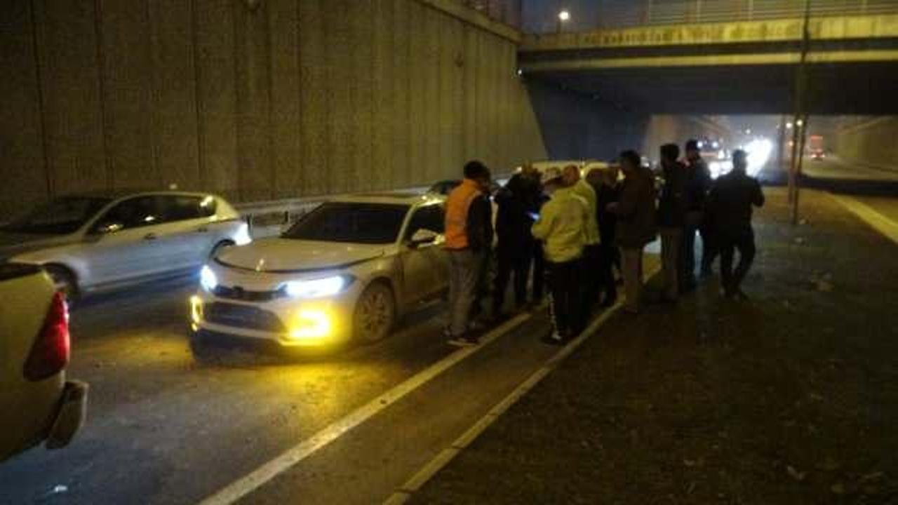 Malatya&rsquo;da zincirleme kaza