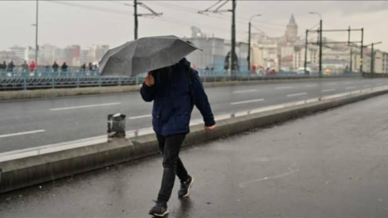 Meteoroloji yeni rapor yayımladı! Şemsiyeleri çıkarın, şiddetli geliyor...