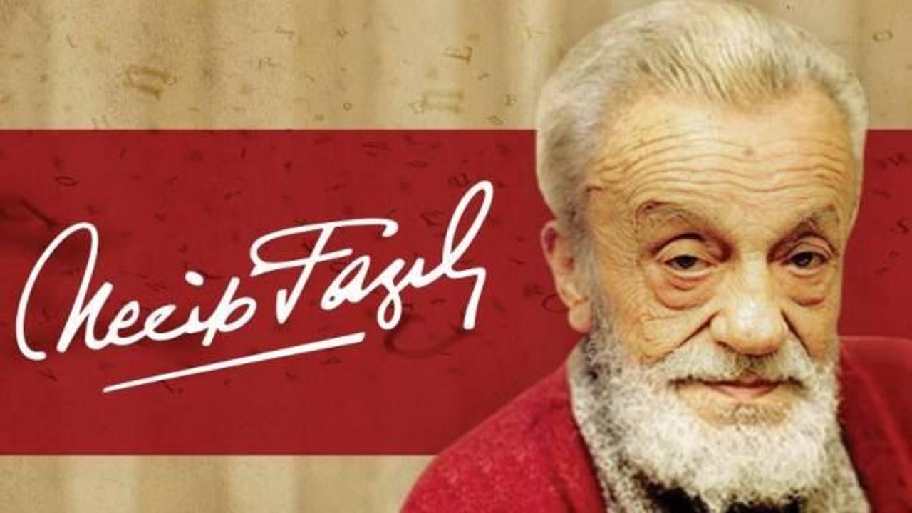 Necip Fazıl Kısakürek anılıyor