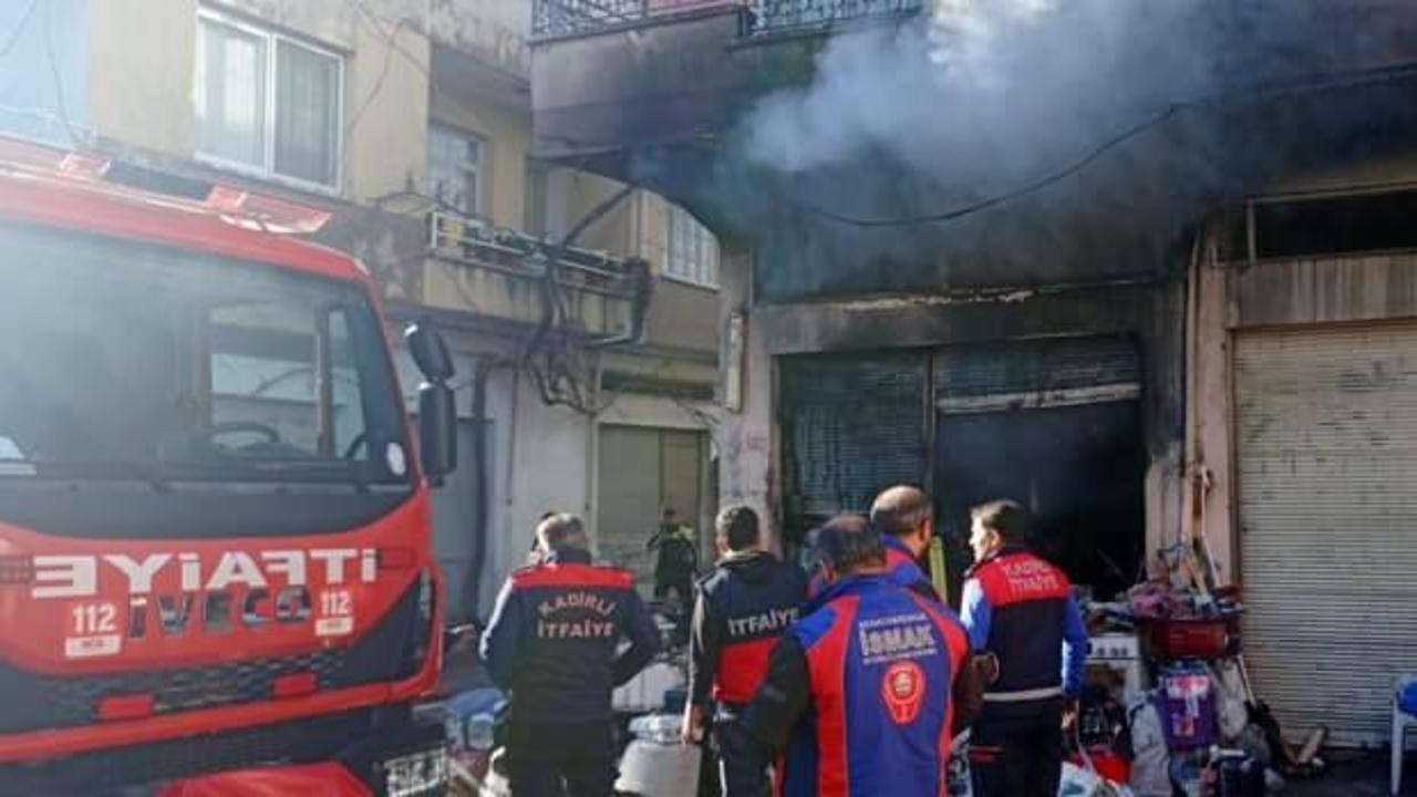 Osmaniye'de korkutan yangın! 