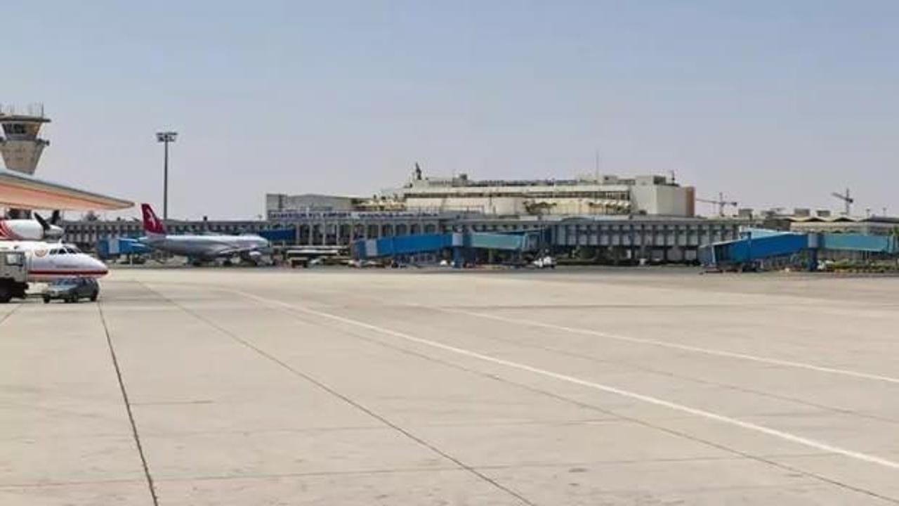 Şam Havalimanı'nda uluslararası u&ccedil;uşlar başladı