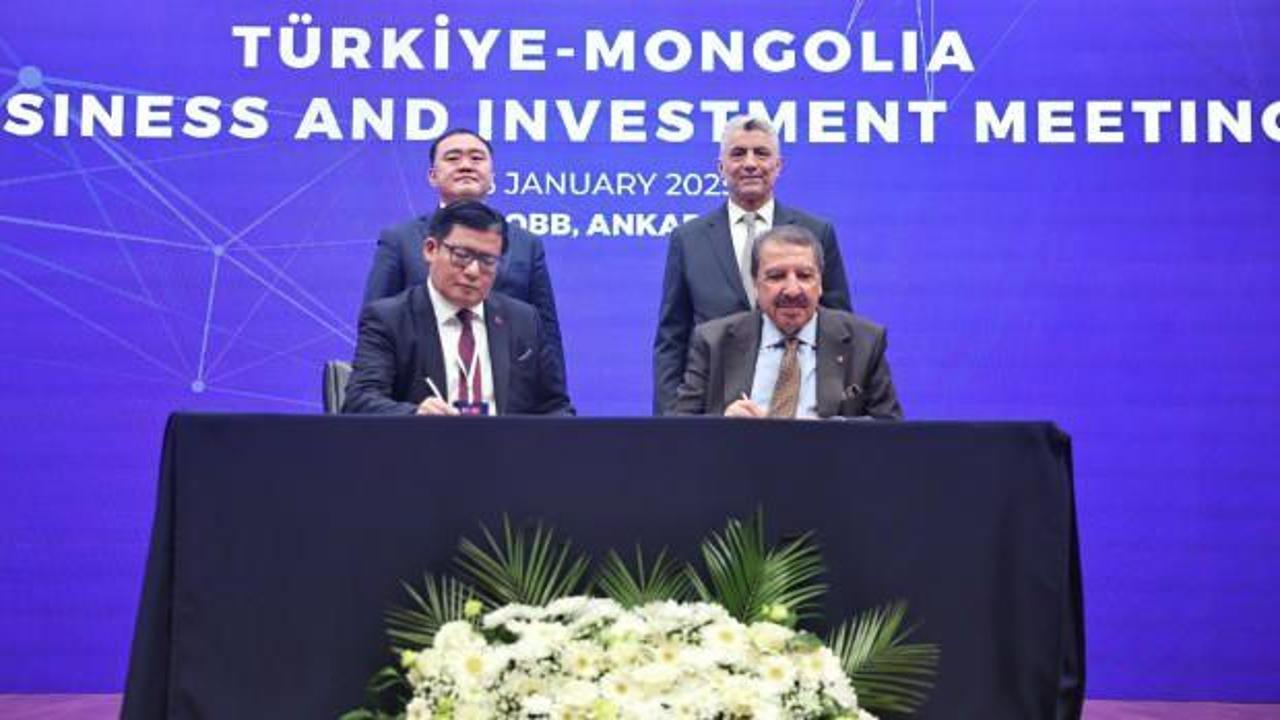 Türkiye ile Moğalistan arasında önemli anlaşma