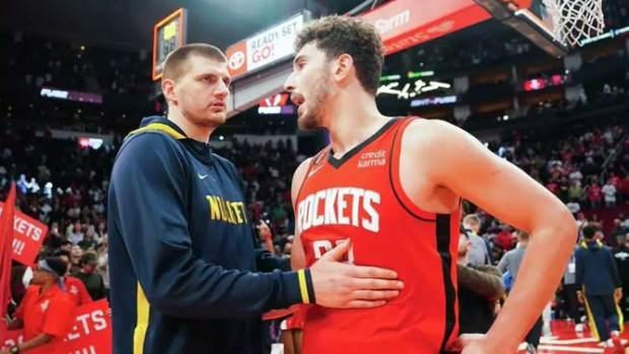 Alperen Şeng&uuml;n 20 sayı ile destek oldu! Houston seriye bağladı