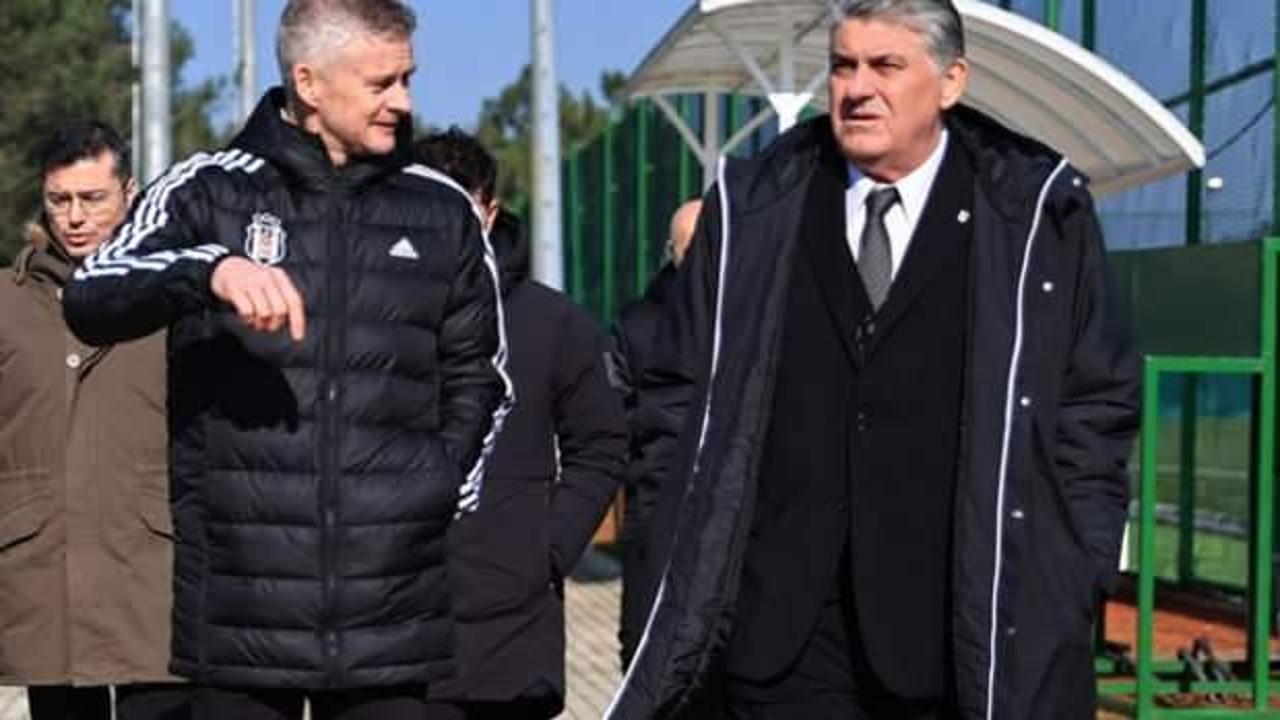 Beşiktaş tesislerinde Solskjaer r&uuml;zgarı!