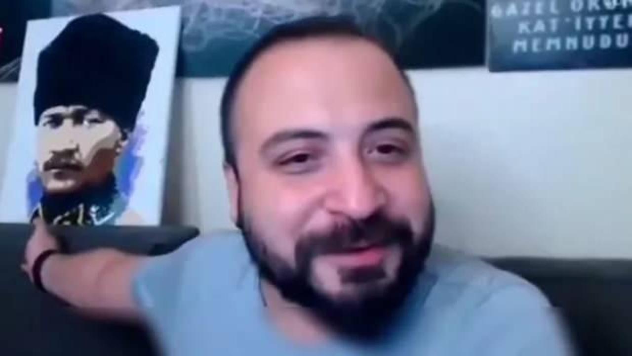 Dini değerlere ve Atat&uuml;rk&rsquo;e hakaret eden yayıncı tutuklandı