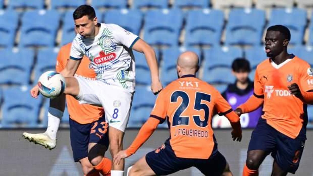 Ghezzal bir ilki yaşadı! Başakşehir fişi 90+11'de &ccedil;ekti