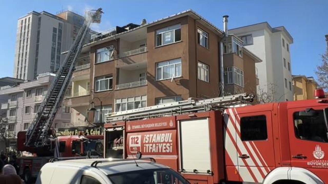 İstanbul'da yangın paniği: 1 kişi &ouml;ld&uuml;!