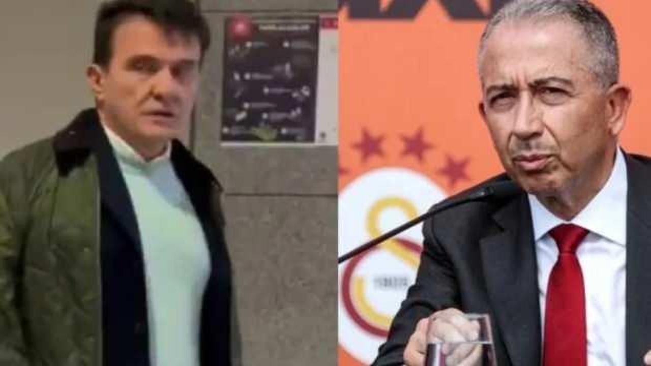 Hulusi Belg&uuml;'yle Metin &Ouml;zt&uuml;rk arasında adliye koridorunda gerginlik