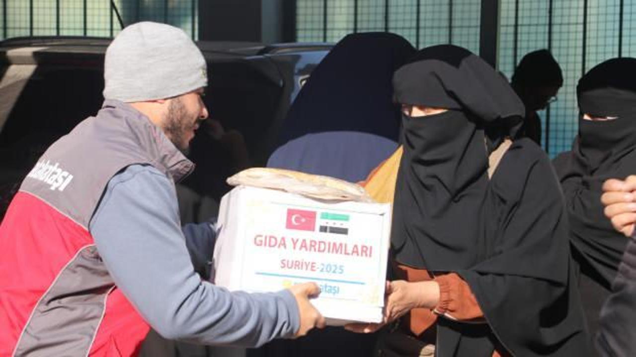 Sadakataşı'ndan İdlib'e gıda yardımı