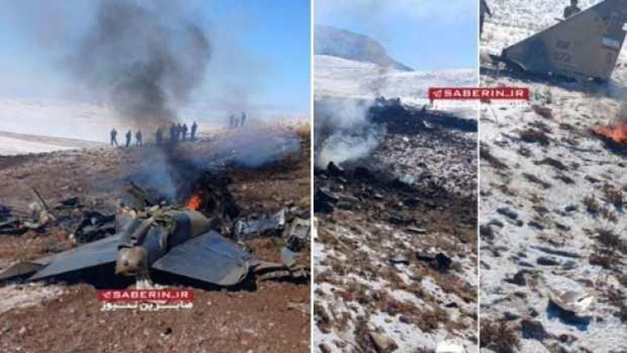 İran'da askeri u&ccedil;ak d&uuml;şt&uuml;