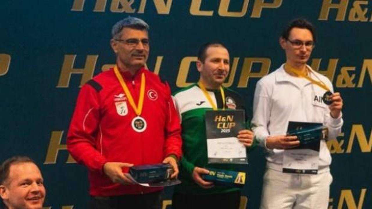 Milli atıcı Yusuf Dike&ccedil;, Almanya'da g&uuml;m&uuml;ş madalya kazandı