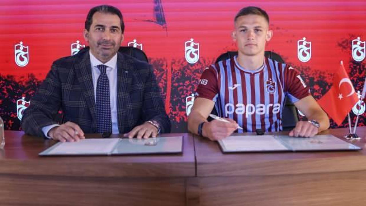 Trabzonspor yeni golcüsünü duyurdu!