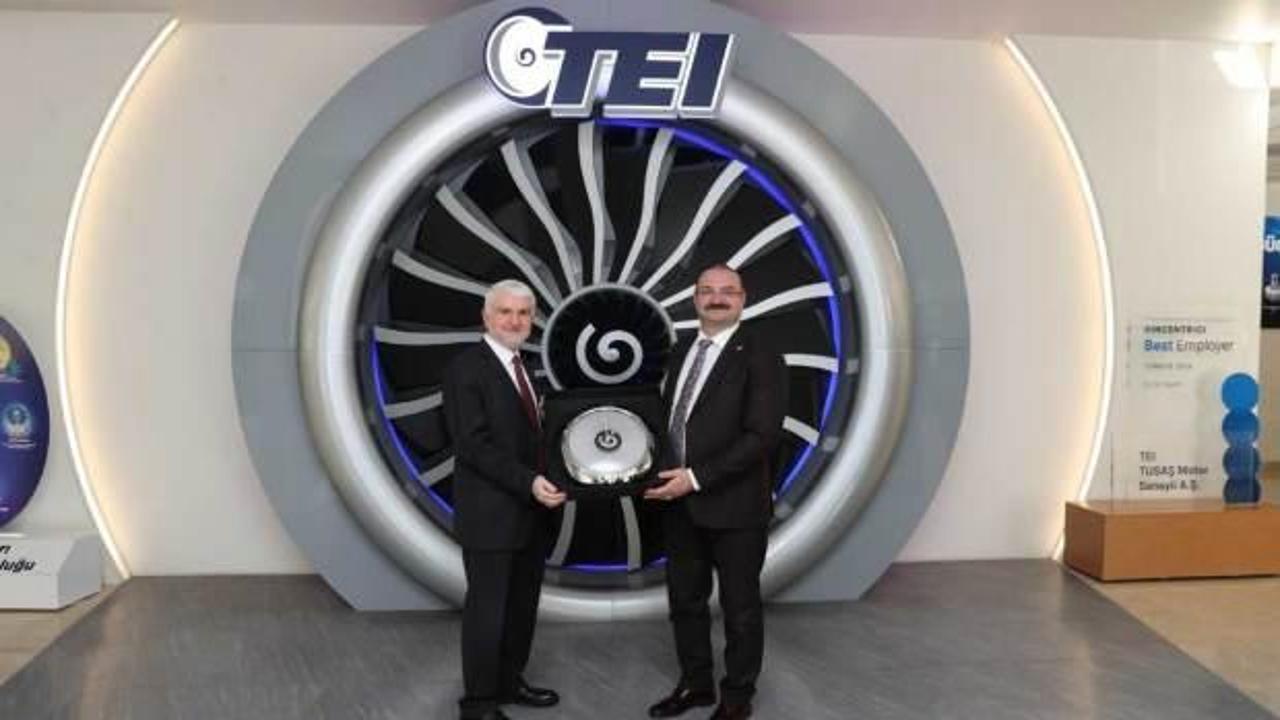 TUSAŞ ve Atat&uuml;rk &Uuml;niversitesi'nden yerli motor hamlesi