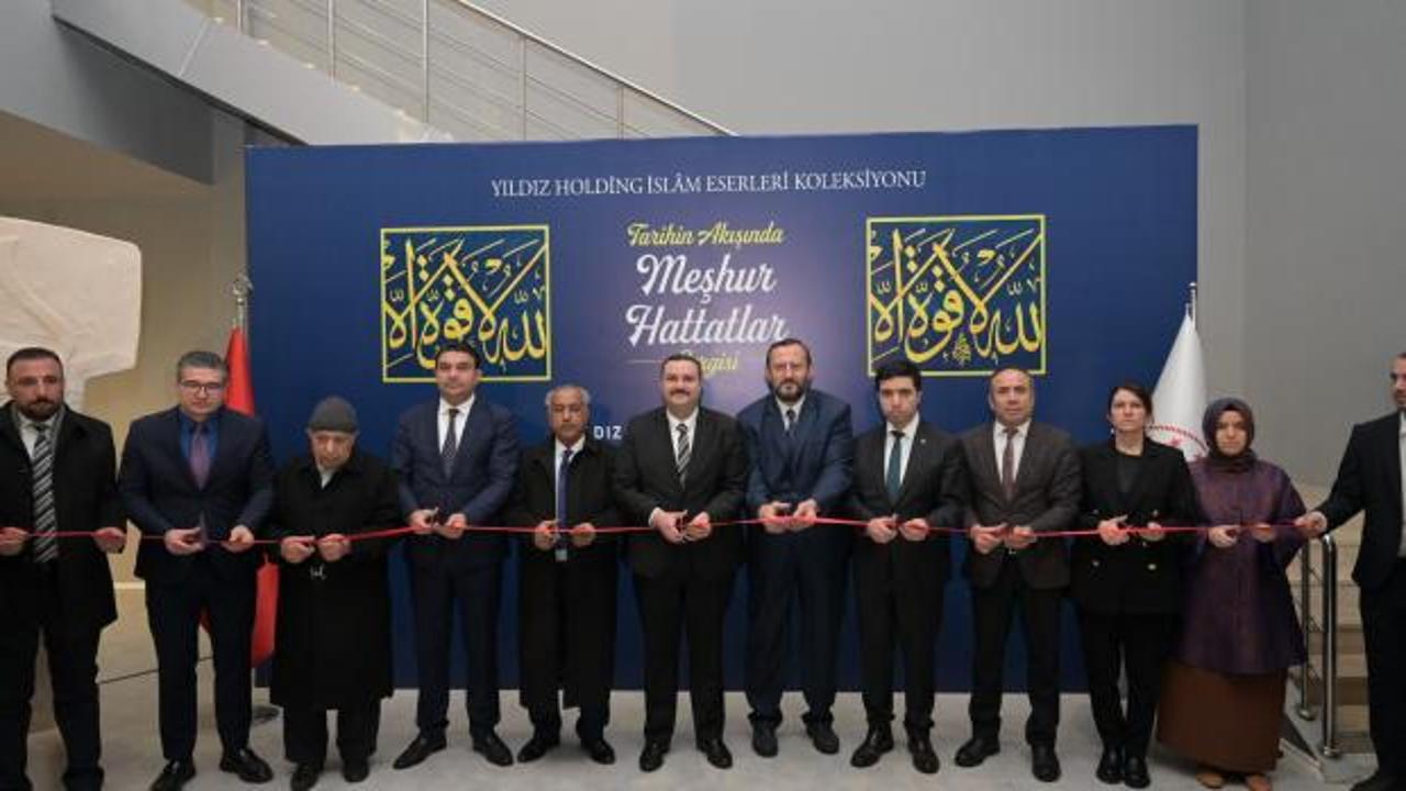 Yıldız Holding&rsquo;in &ldquo;Tarihin Akışında Meşhur Hattatlar&rdquo; sergisi Şanlıurfa&rsquo;da ziyarete a&ccedil;ıldı