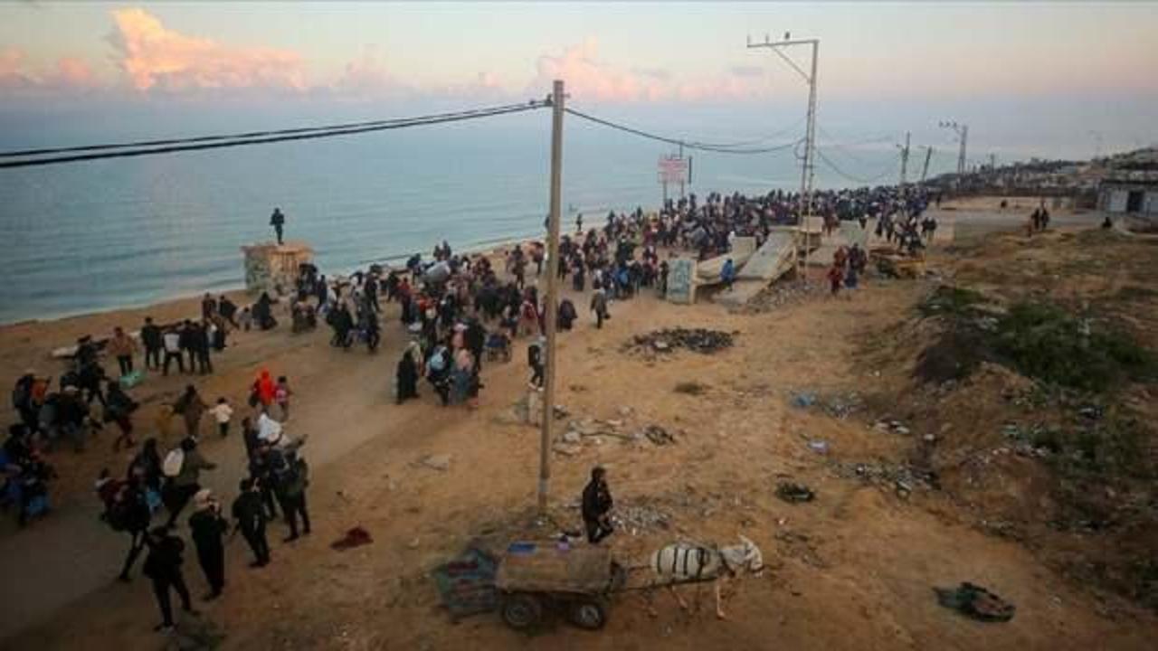 376 binden fazla kişi kuzeye d&ouml;nd&uuml;...  Gazze&rsquo;ye kutlu d&ouml;n&uuml;ş!