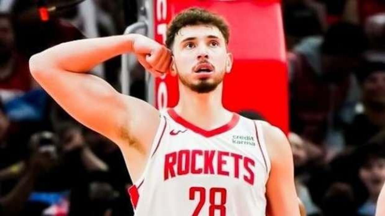 Alperen Şeng&uuml;n'&uuml;n takımı Houston, bitime 0,7 saniye kala galibiyete uzandı