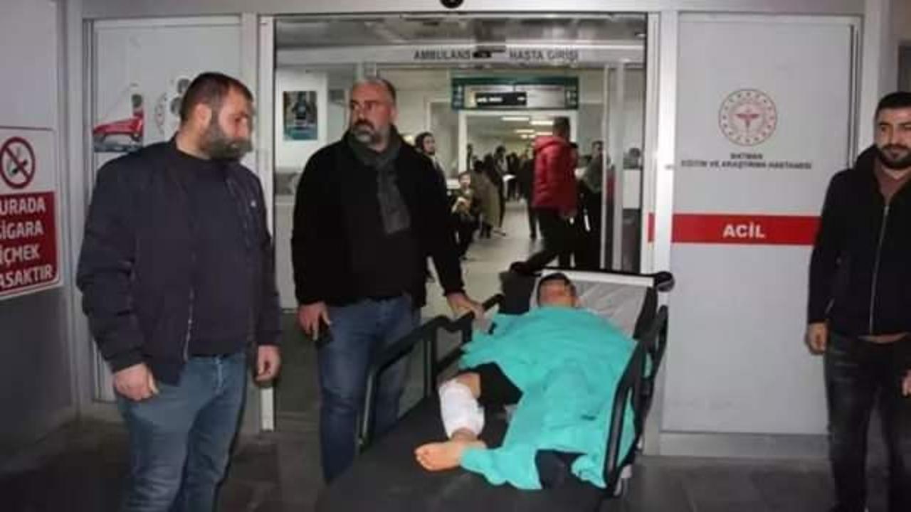 Batman'da ailesiyle pikniğe giden &ccedil;ocuğa sokak k&ouml;peklerinden saldırı