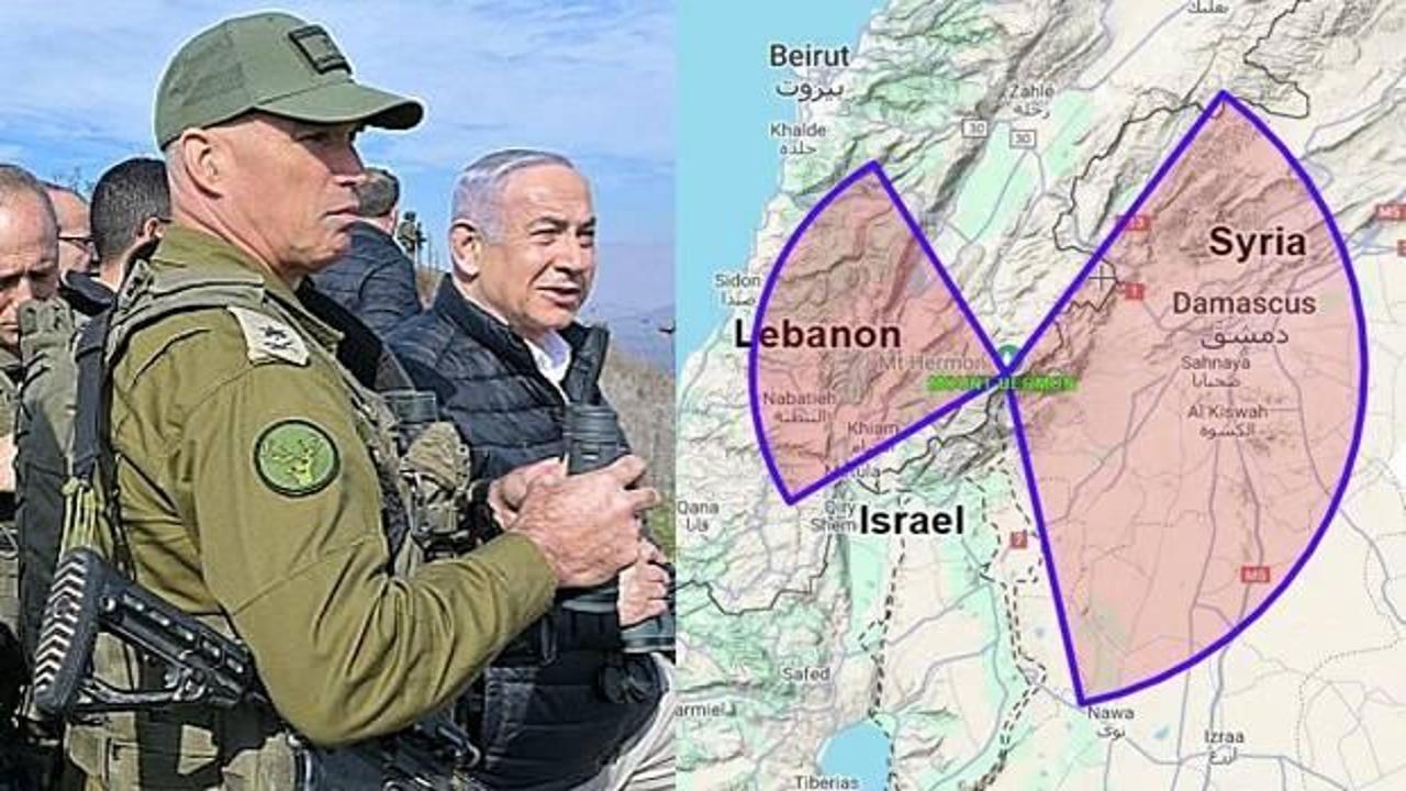 İsrail'den Suriye a&ccedil;ıklaması: Hermon Dağı'nda kalıcıyız