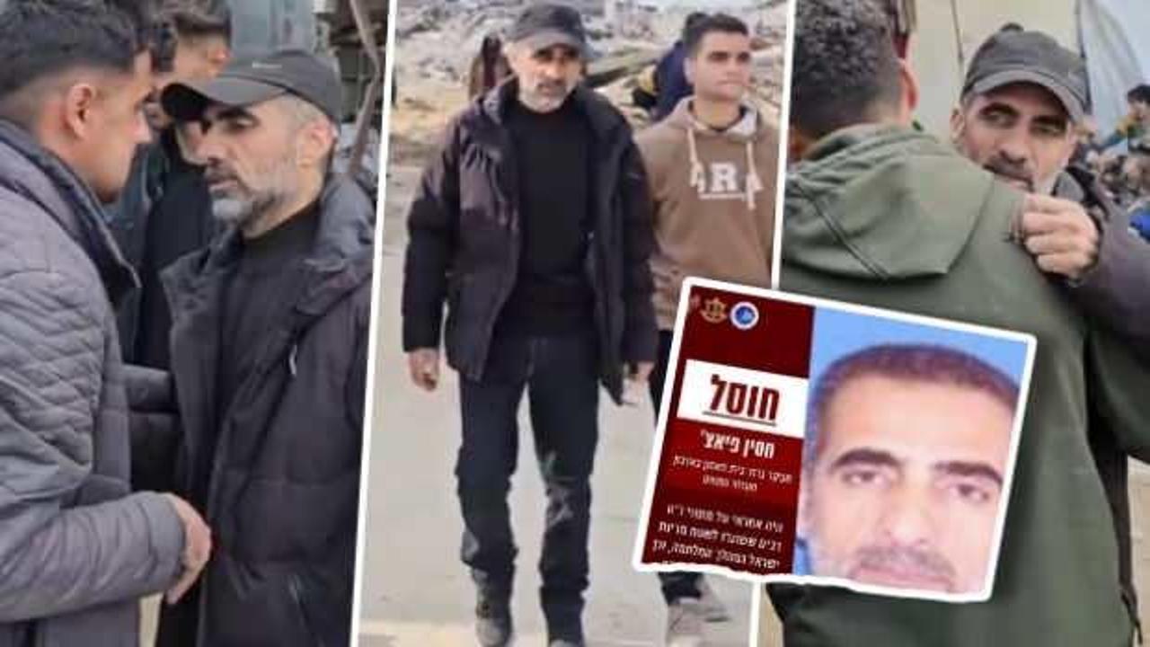 İsrail'in '&ouml;ld&uuml;' dediği Kassam komutanı Gazze'de halka konuşma yaptı!