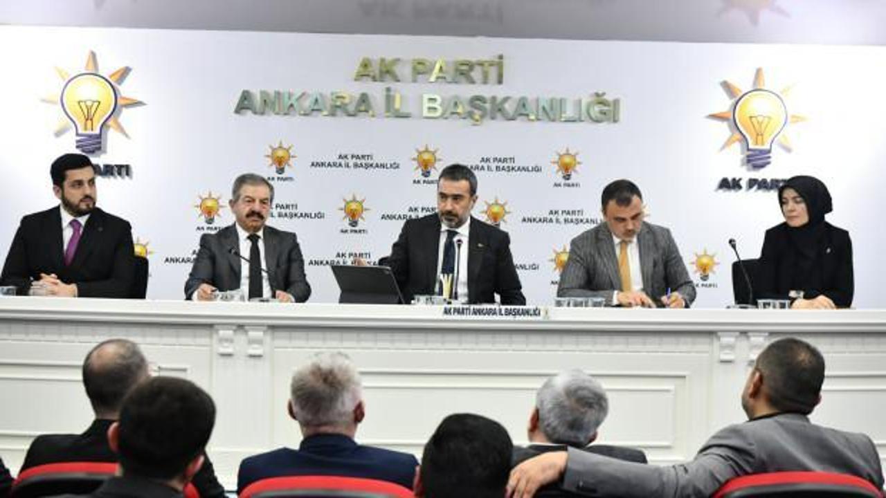 AK Parti Ankara İl Yürütme Kurulu listesi açıklandı!