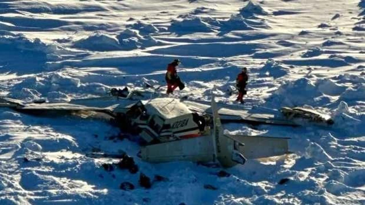 Alaska'da kaybolan u&ccedil;ak bulundu: &Ccedil;ok sayıda &ouml;l&uuml; var