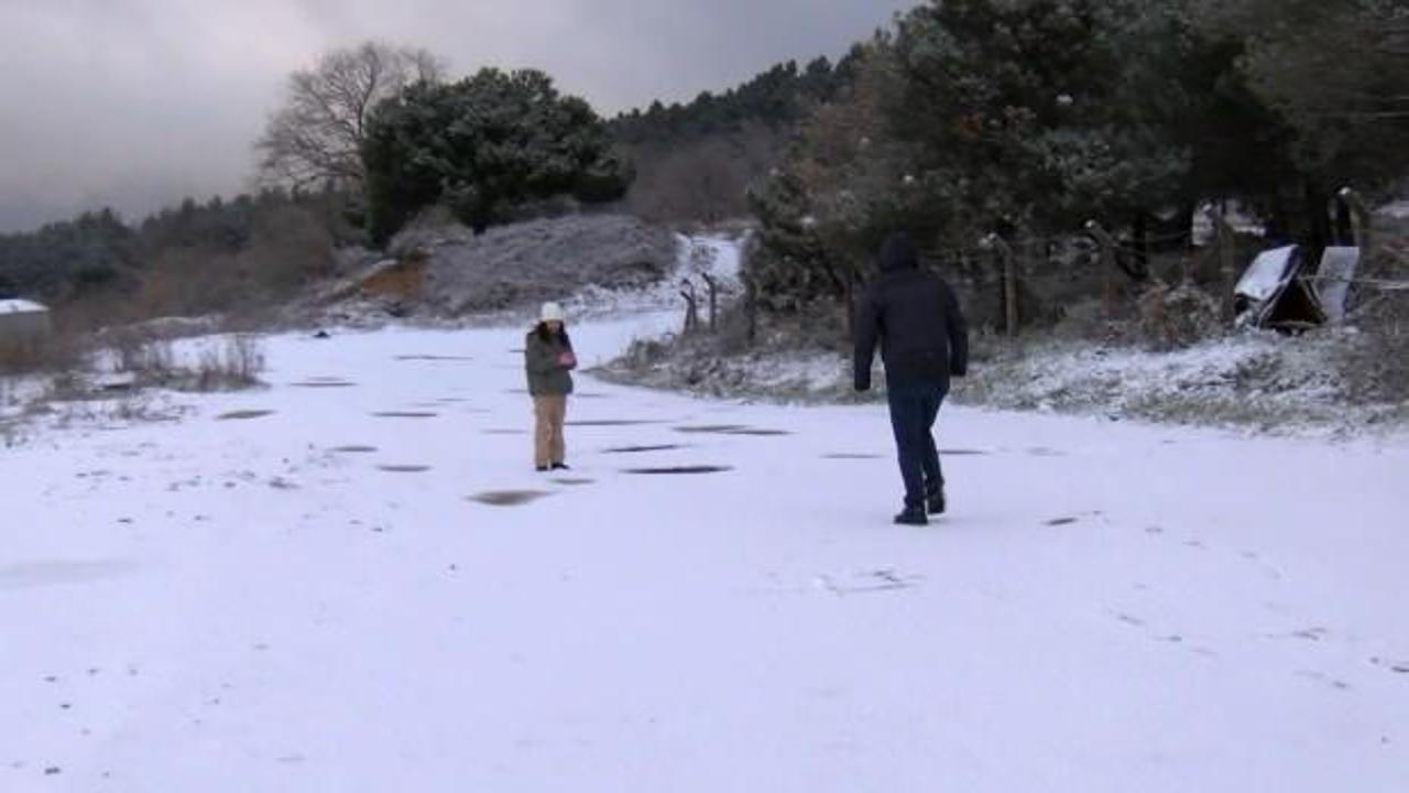 Aydos Ormanı'nda kartpostallık g&ouml;r&uuml;nt&uuml;ler