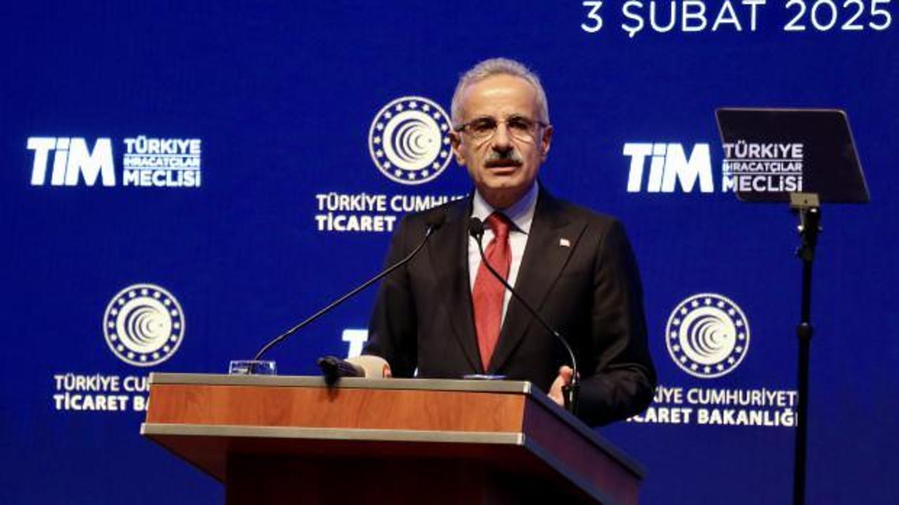 Bakan Uraloğlu'ndan ticaret a&ccedil;ıklaması! "Ulaşım olmadan ticaret olmaz"