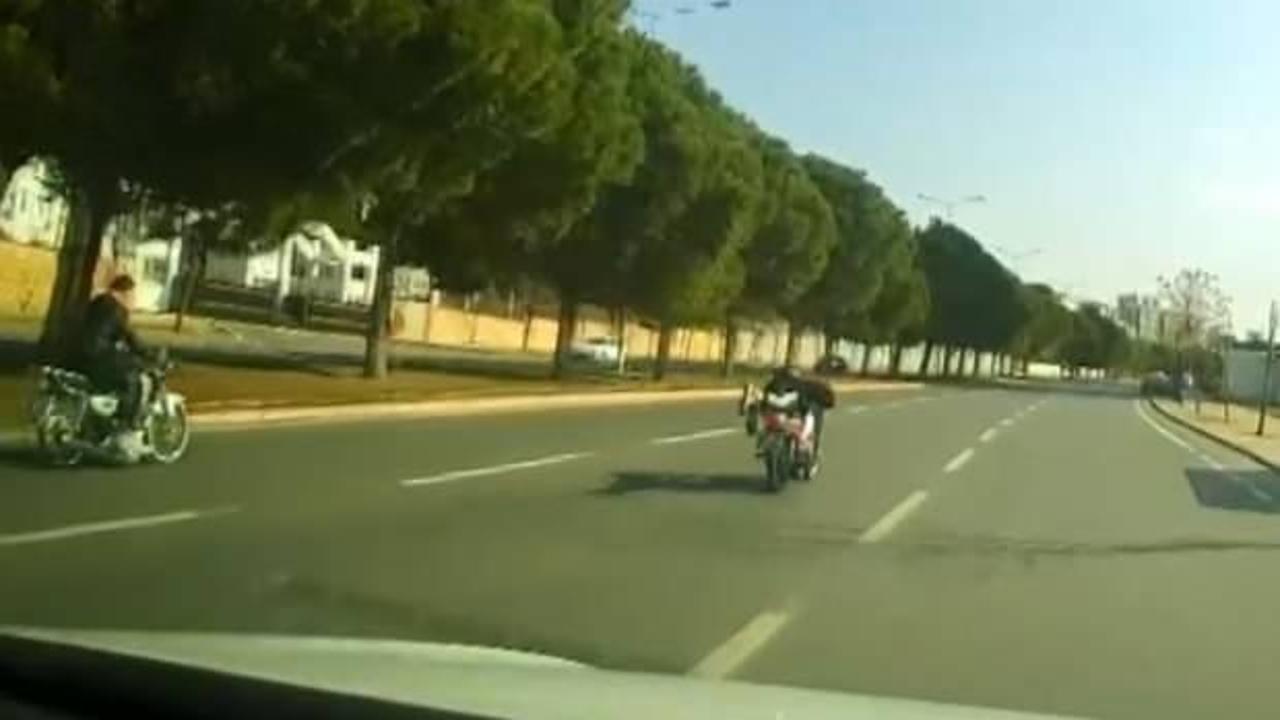 Yer: Kahramanmaraş! Bu g&ouml;r&uuml;nt&uuml;n&uuml;n bedeli &ccedil;ok ağır oldu