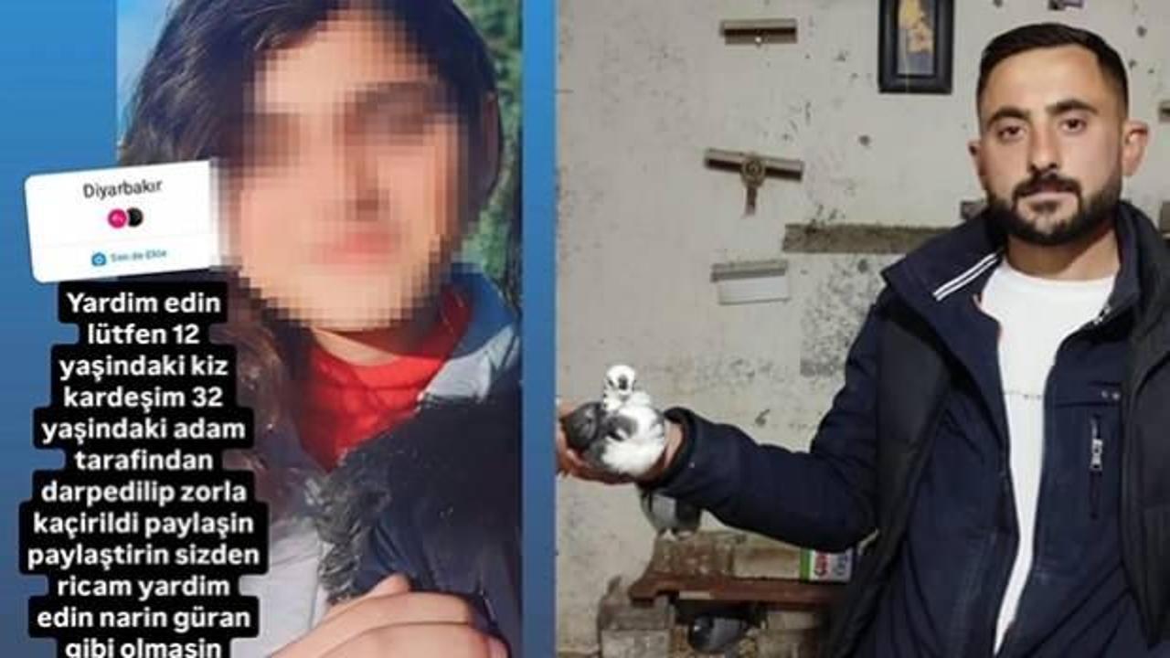 Diyarbakır'da akıllara zarar olay: 13 yaşındaki &ccedil;ocuğu ka&ccedil;ırdı!