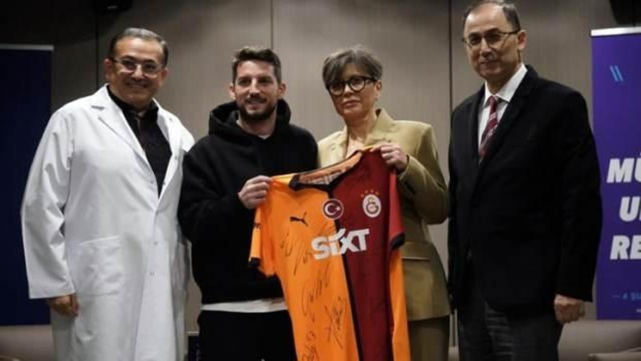 Dries Mertens ile Berkan Kutlu, ’Biz Birlikte Güçlüyüz’ etkinliğine katıldı