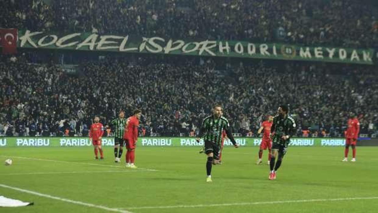 Kocaelispor evinde hata yapmadı!