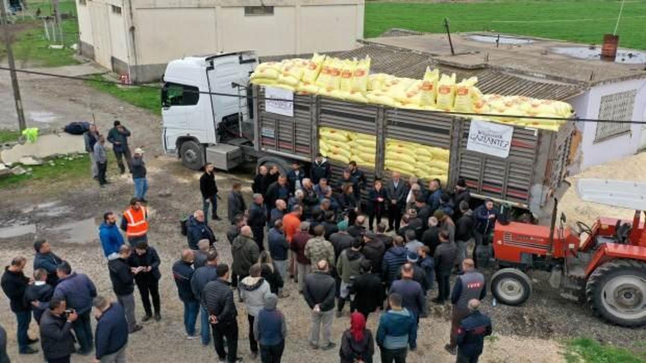 Gaziantep Büyükşehir, afetzede çiftçilere 6 Şubat sonrası umut oldu