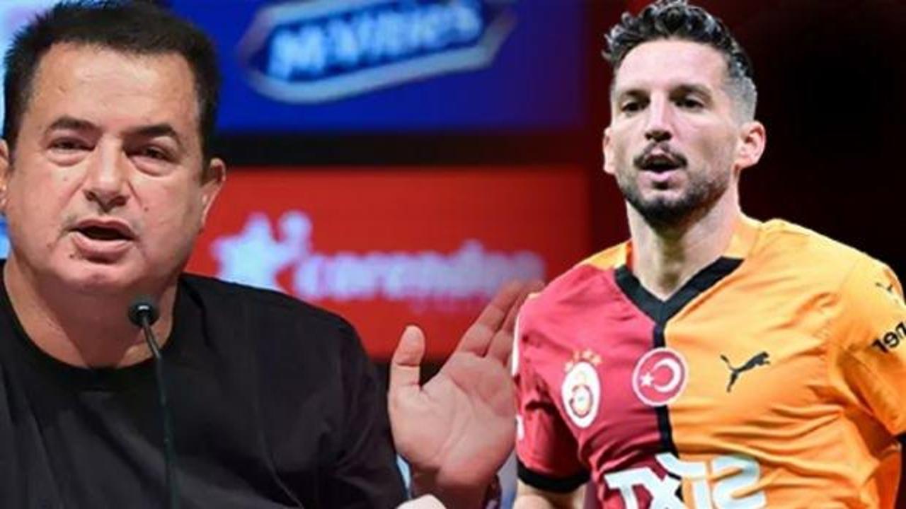 Acun Ilıcalı'dan Mertens'e tepki: Futbol içinde sahtekarlık yapan oyuncuyu neden suçlamıyoruz?