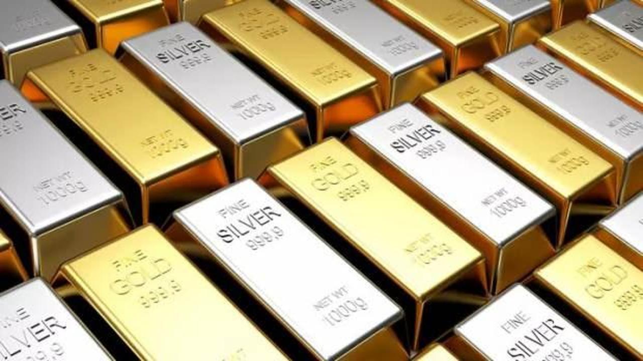 Altın ve g&uuml;m&uuml;ş ithalatı yeni yıla d&uuml;ş&uuml;şle başladı