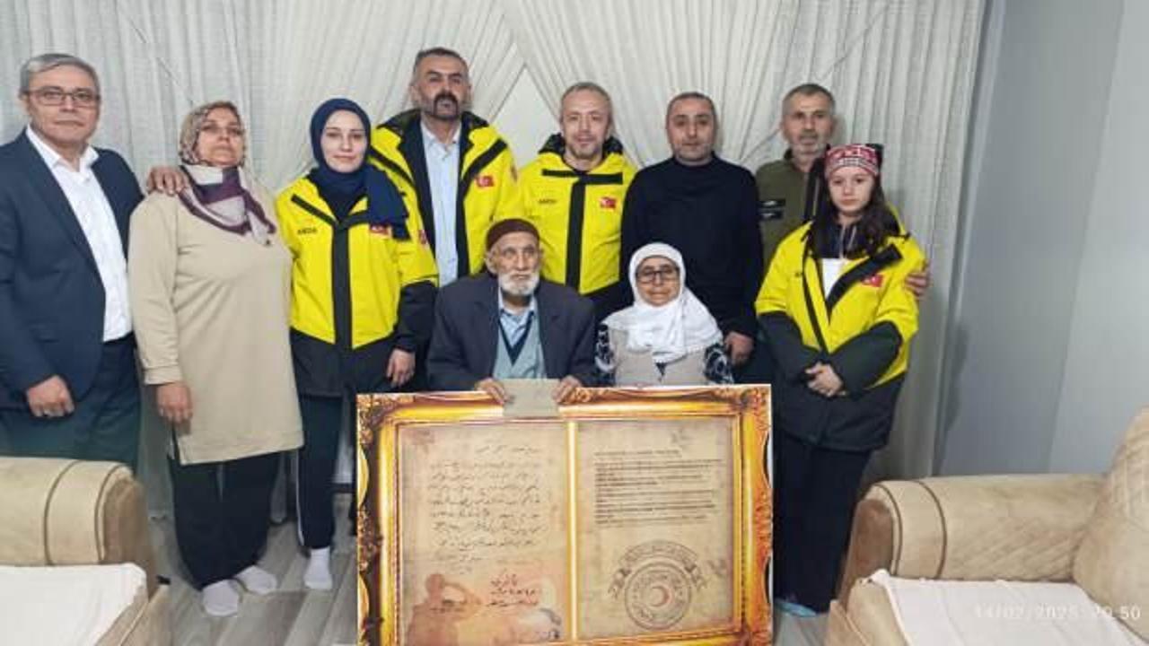 Birinci D&uuml;nya Savaşı'nda esir alınan dedelerinin mektubunu 107 yıl sonra aldılar