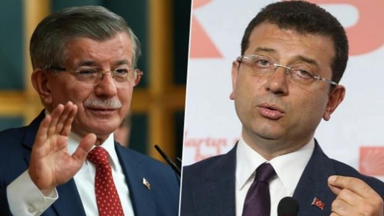 Davutoğlu 'adaylık' kararını a&ccedil;ıkladı, İmamoğlu'na y&uuml;klendi