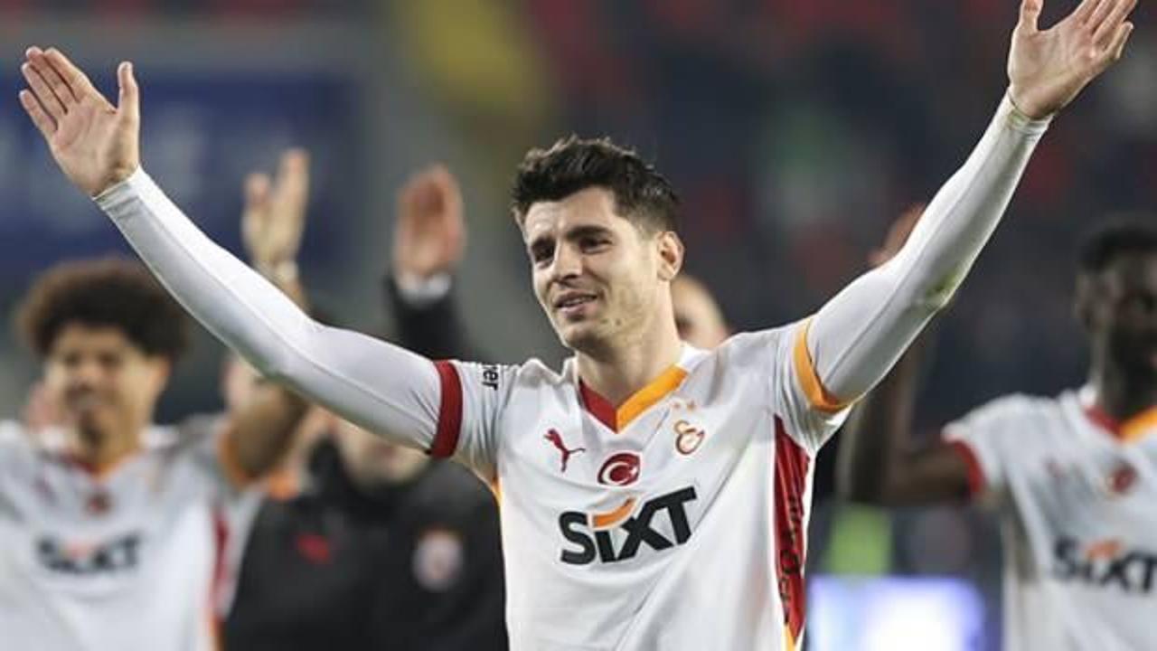 Galatasaray'a Morata'dan k&ouml;t&uuml; haber!