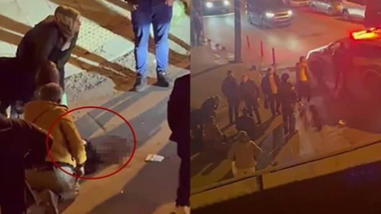 İstanbul'da dehşet: Sokak ortasında eski eşini bı&ccedil;akladı! 