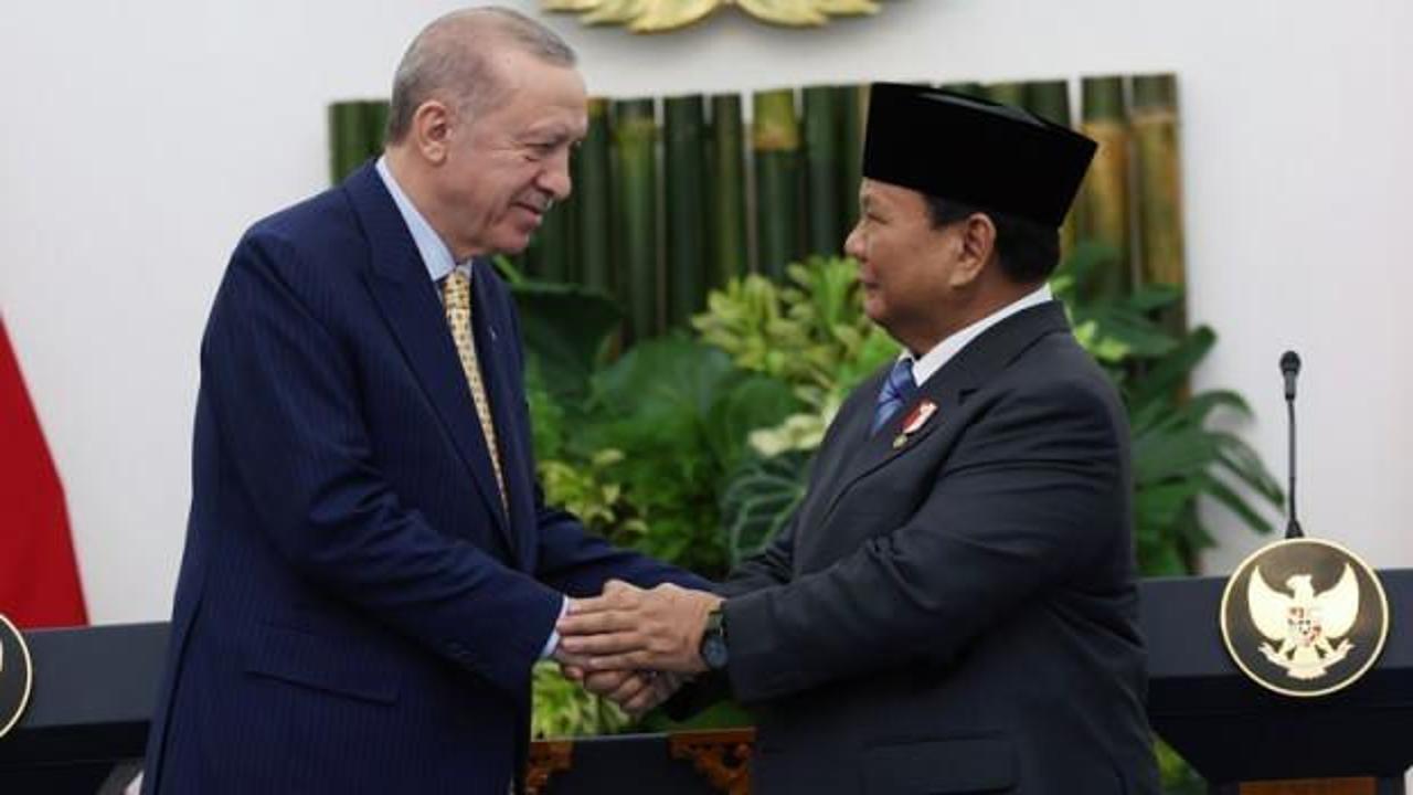 Erdoğan ve Subianto 10 milyar doları teyit etti 