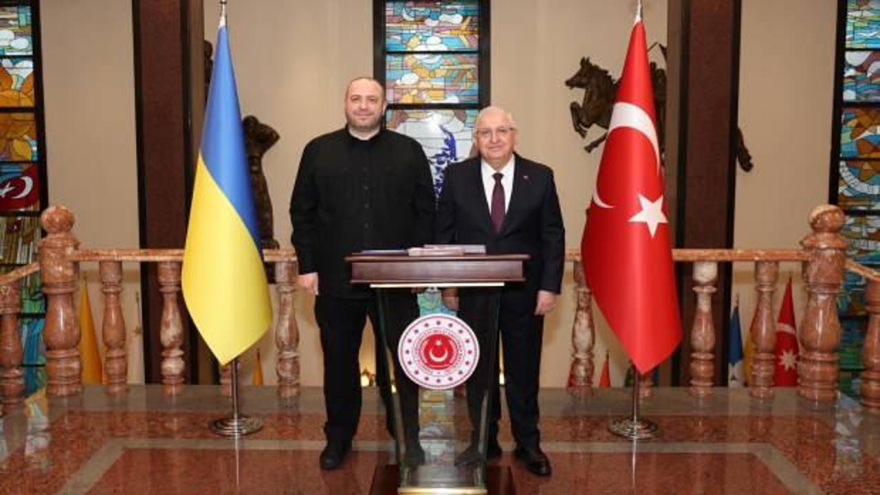 Bakan G&uuml;ler, Ukraynalı mevkidaşı Umerov ile g&ouml;r&uuml;şt&uuml;
