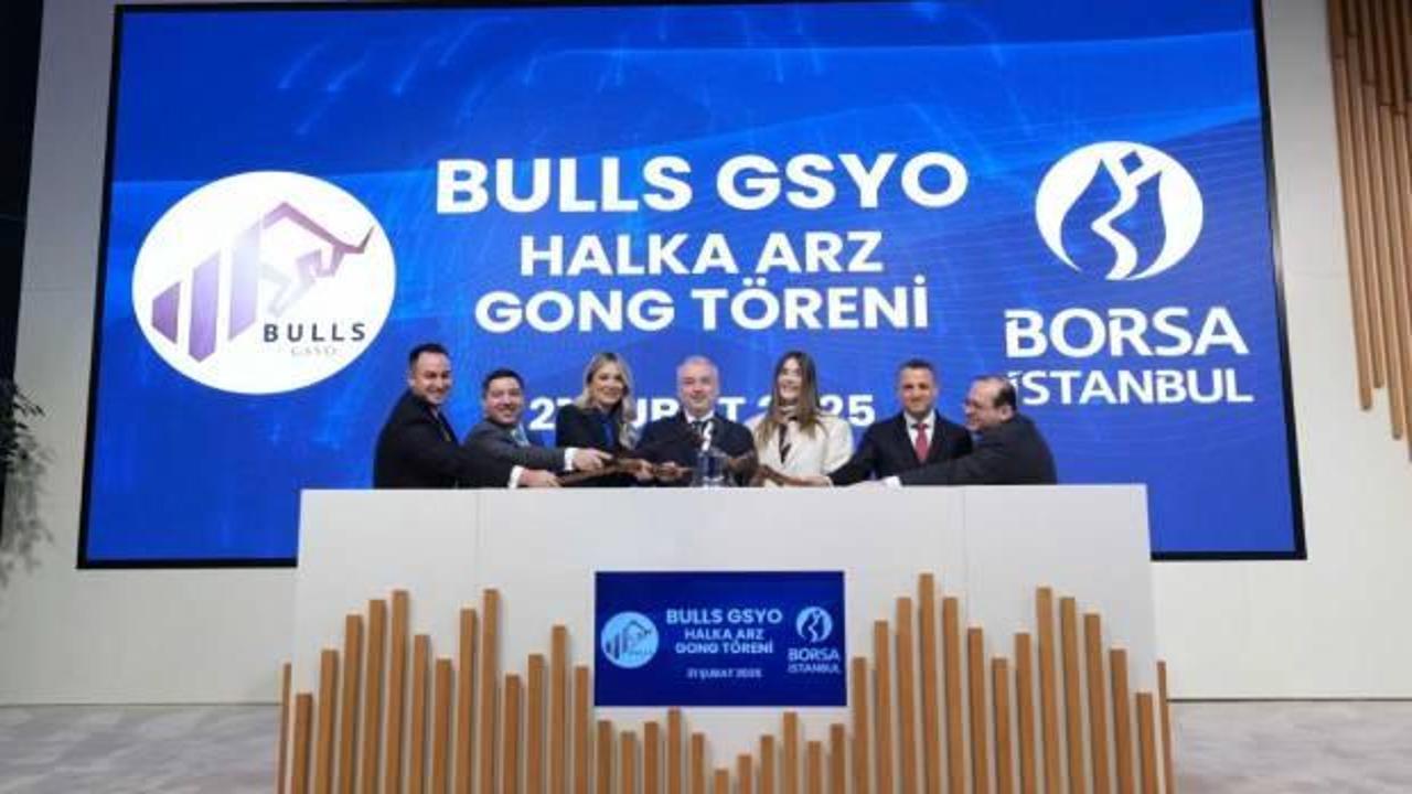 Borsa İstanbul'da gong Bulls GSYO i&ccedil;in &ccedil;aldı